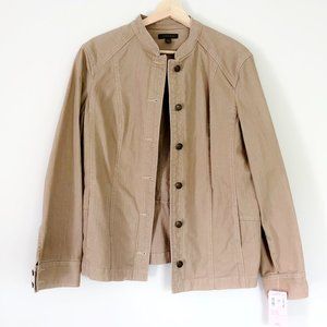 Nordstrom Khaki Jacket NWT Amber Sun